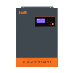 [POW-HVM5.5K-48V-LIP] 5500W DC 48V AC 220V All In One Inverter Parallel LiFePO4 interfész